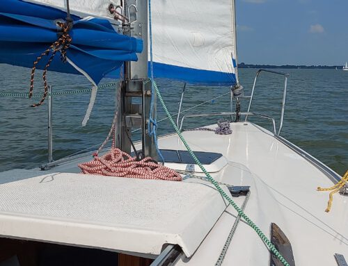 Mit dem Boot auf dem Mauersee