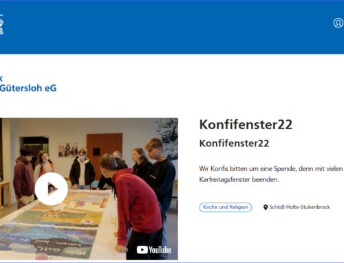 Hilfe benötigt: Unterstützt die Konfis und werde FAN