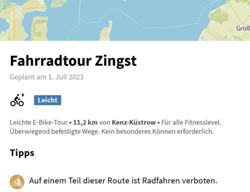 Sommerurlaub 2023 – Tag 7 Zingst