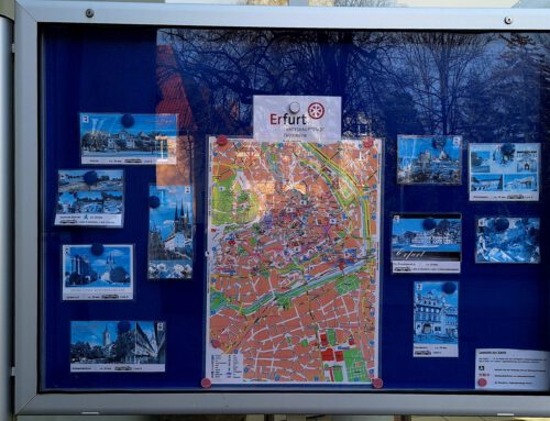 Erfurt: Ein kleines Wochenendabenteuer mit der Deutschen Bahn und Vortrag