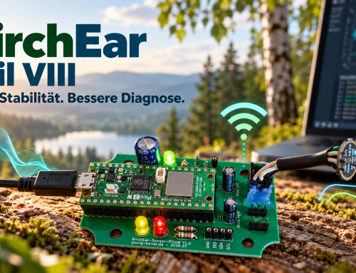 µC-Projekte: BirchEar Sensor mit Raspberry Pico – Teil VIII